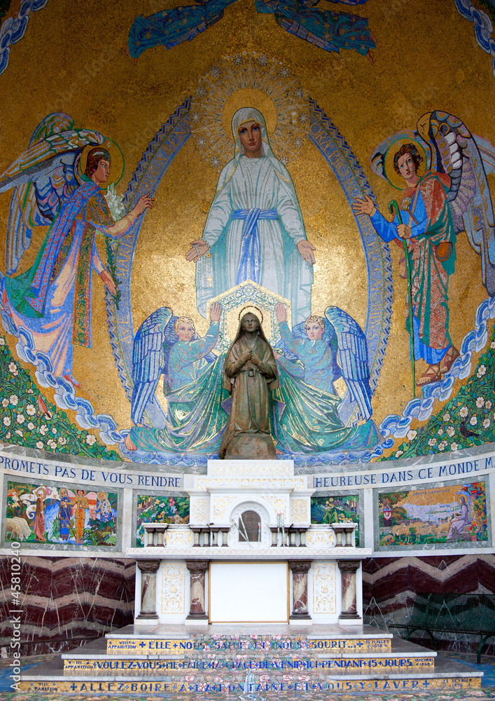 Fototapeta premium Chapel in Lourdes