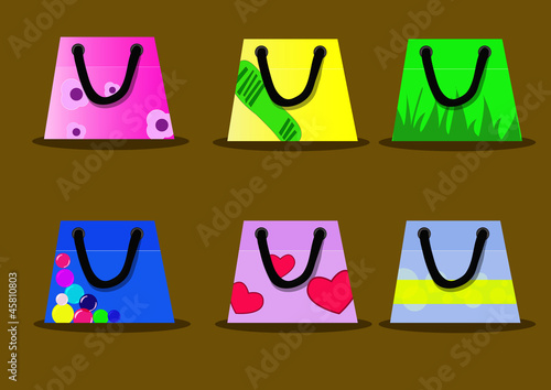 Shoppers vector