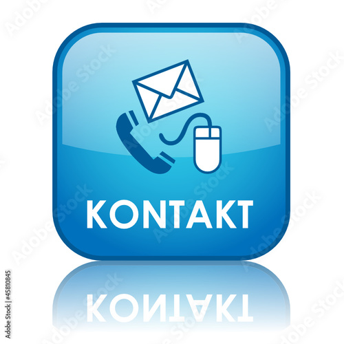 "KONTAKT" Button (Kundenservice Hotline Rufen Sie Uns Knopf Web)