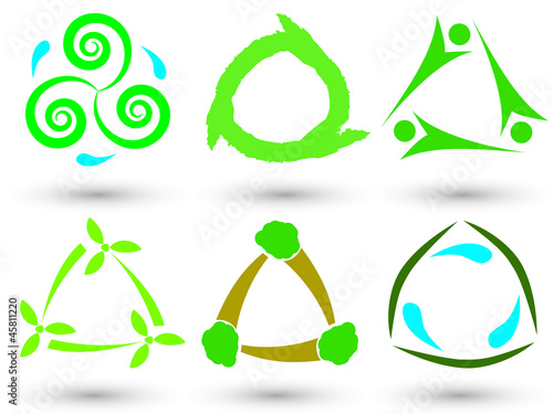Triangle co icons