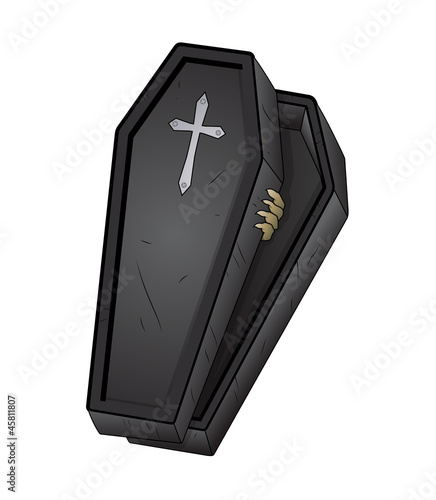 Halloween Coffin