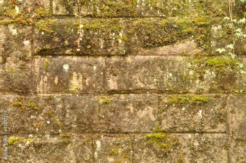 Konstfotografi old stone wall