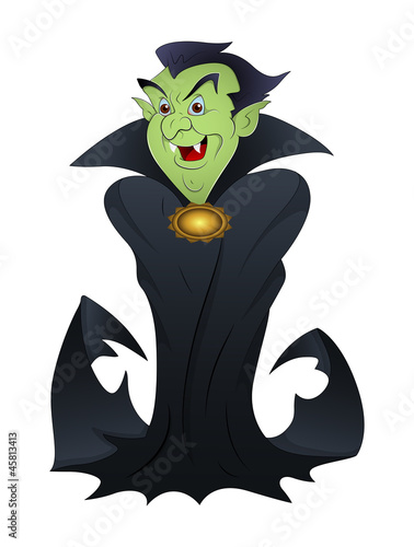 Halloween Vampire Cartoon