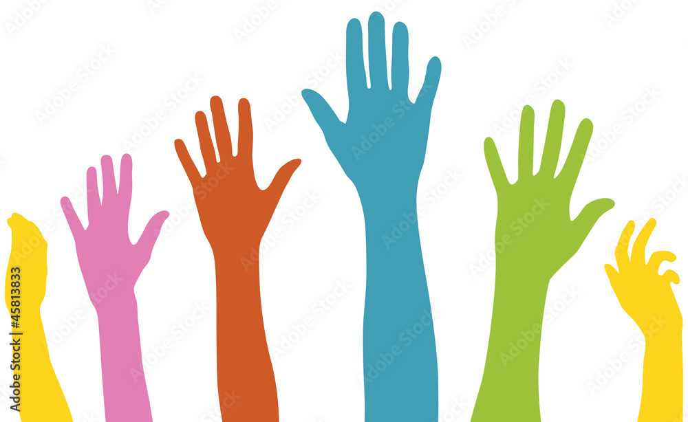 Raised arms of Diversity Raised arms of Diversity