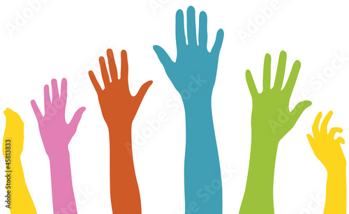 Raised arms of Diversity