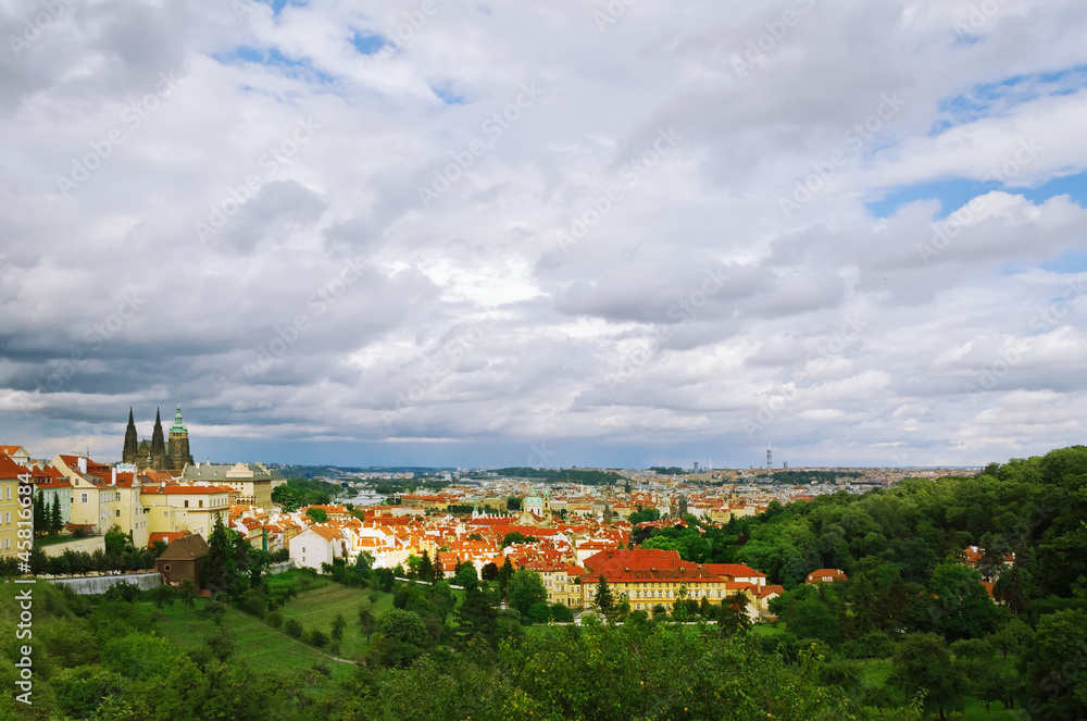 Panoramic View Of Prague