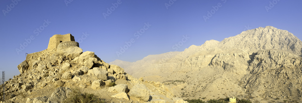 Obraz premium arabian fort in ras al khaimah