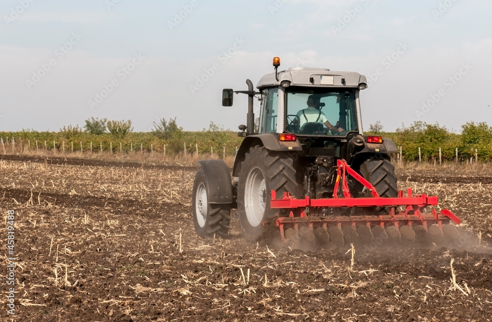 Obraz premium Agricultural machinery