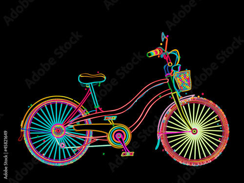 Artistic  bicycle