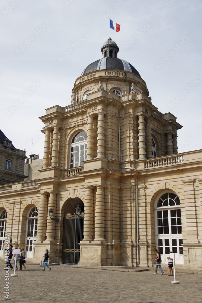 Obraz premium Sénat, Palais du Luxembourg à Paris