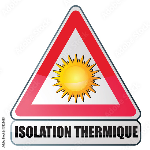 panneau isolation thermique - chaleur / froid - soleil - gel