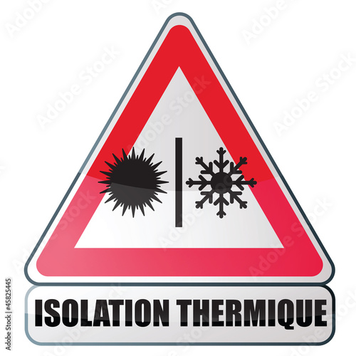 panneau isolation thermique - chaleur / froid - soleil - gel