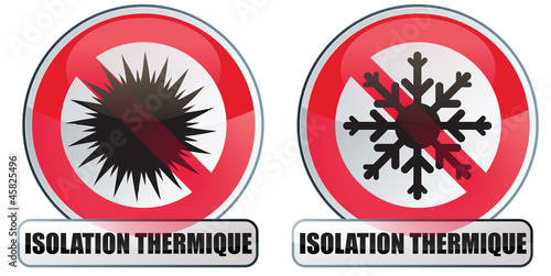 panneau isolation thermique - chaleur / froid - soleil - gel