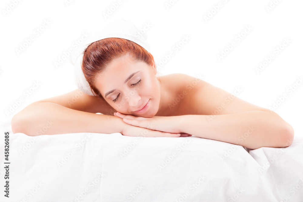 Woman relaxing Woman relaxing