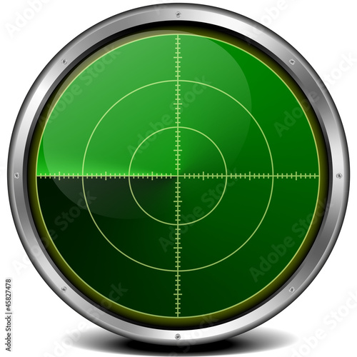blank radar screen