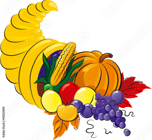 Horn of Plenty  for Thanksgiving