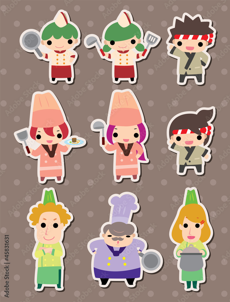 chef stickers chef stickers