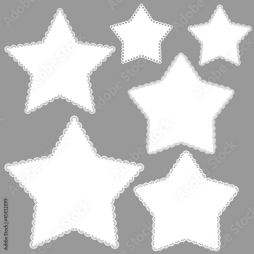 Set of stars with fretwork edges
