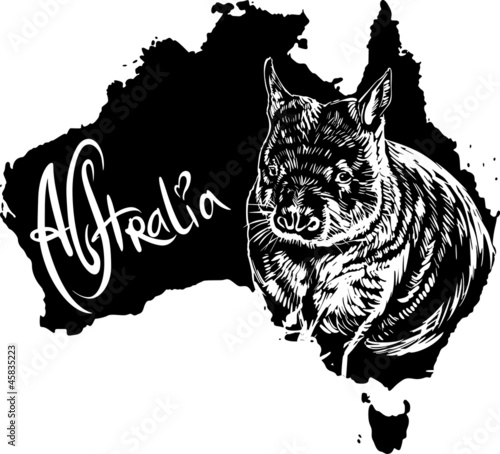 Wombat as Australian symbol