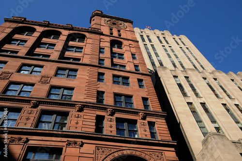 Canada, old building of Place d Armes inMontreal photo