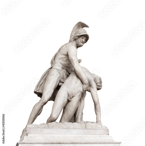 Menelaus supporting body of Patroclus