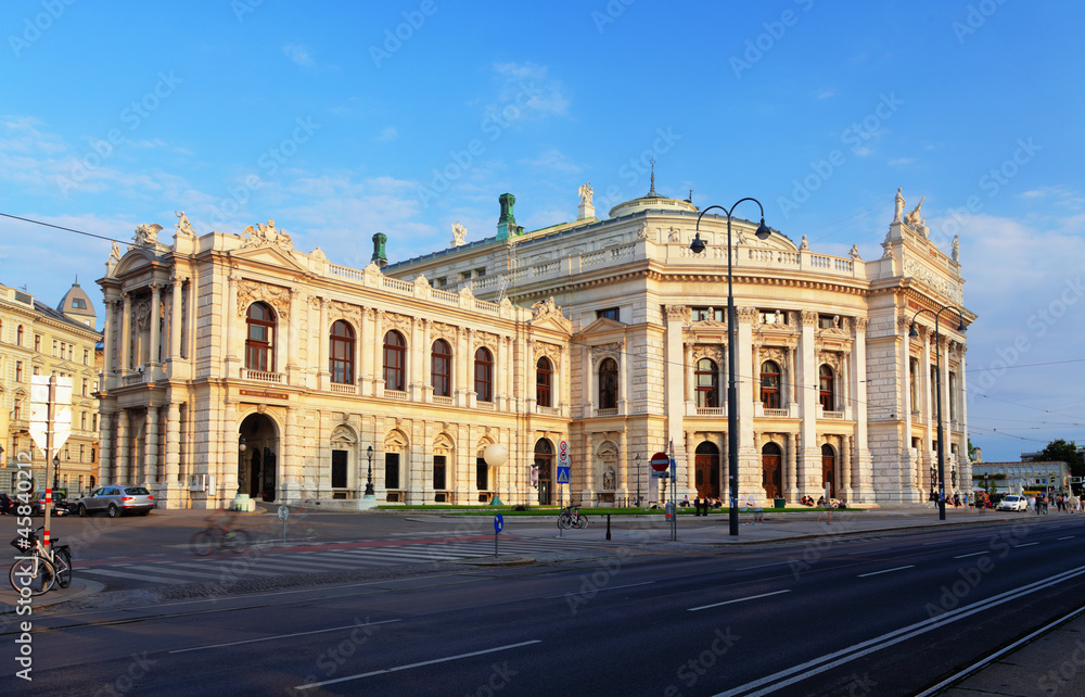 The Burgtheater is the Austrian National Theatre in Vienna