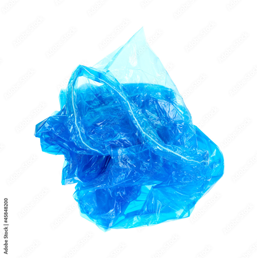 Fototapeta premium Used plastic raincoat