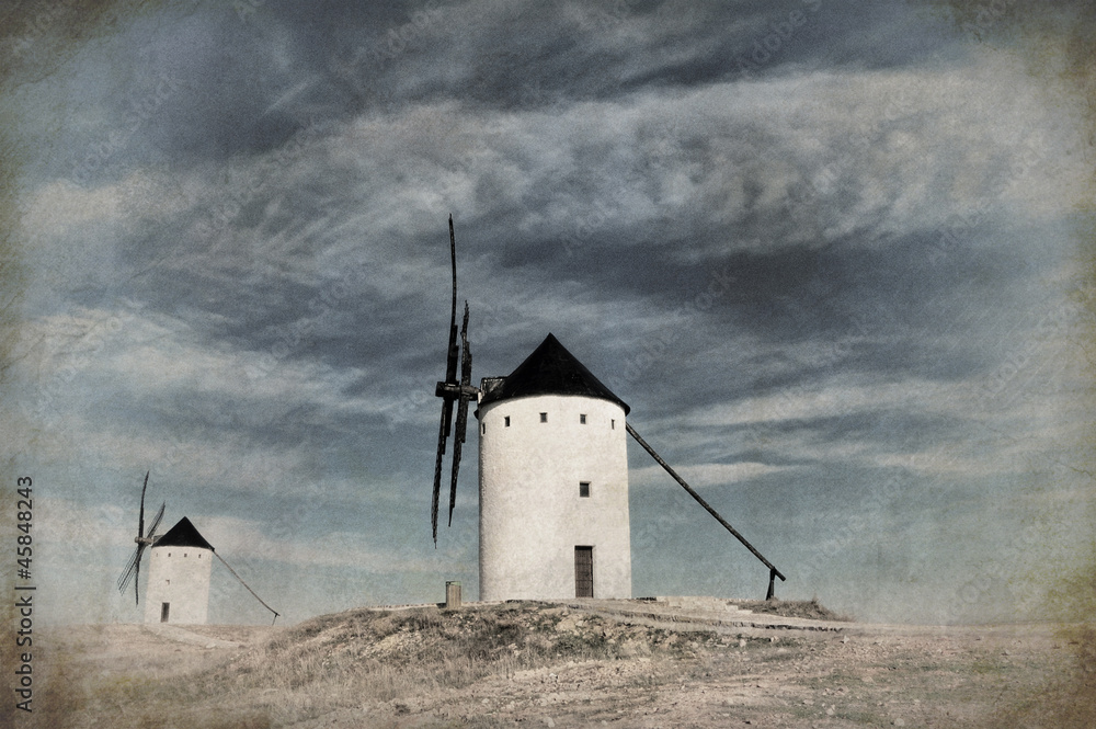 Historical Spanish windmill Historical Spanish windmill