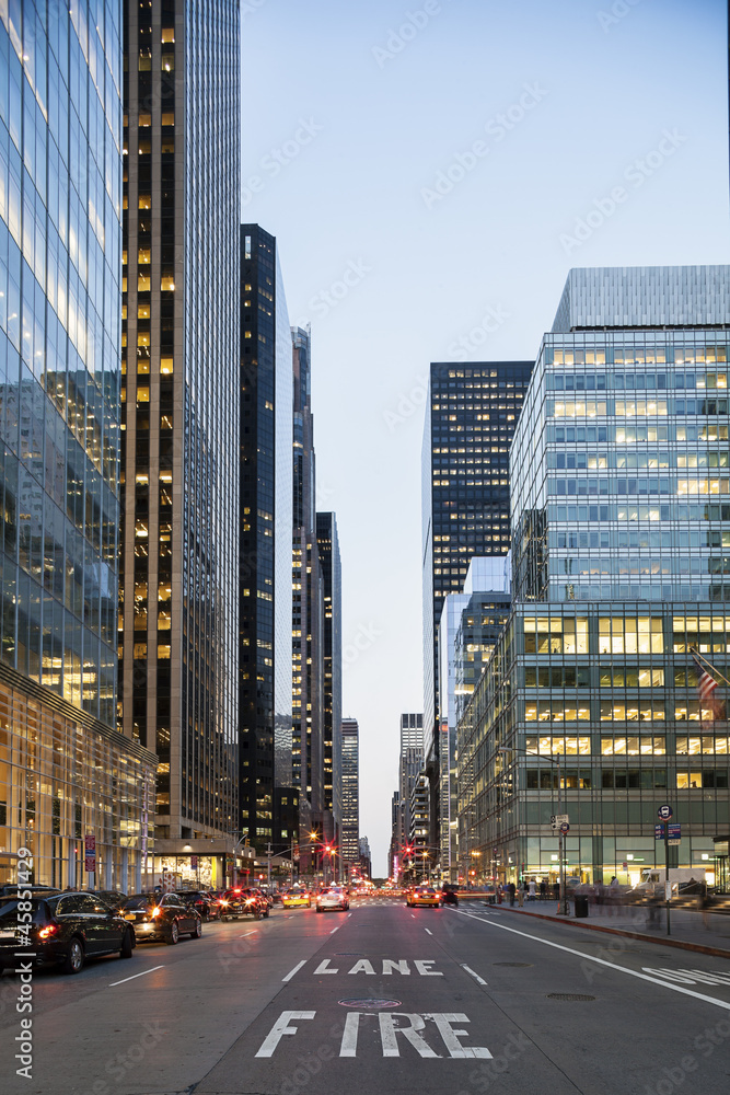 New York City from Street Level