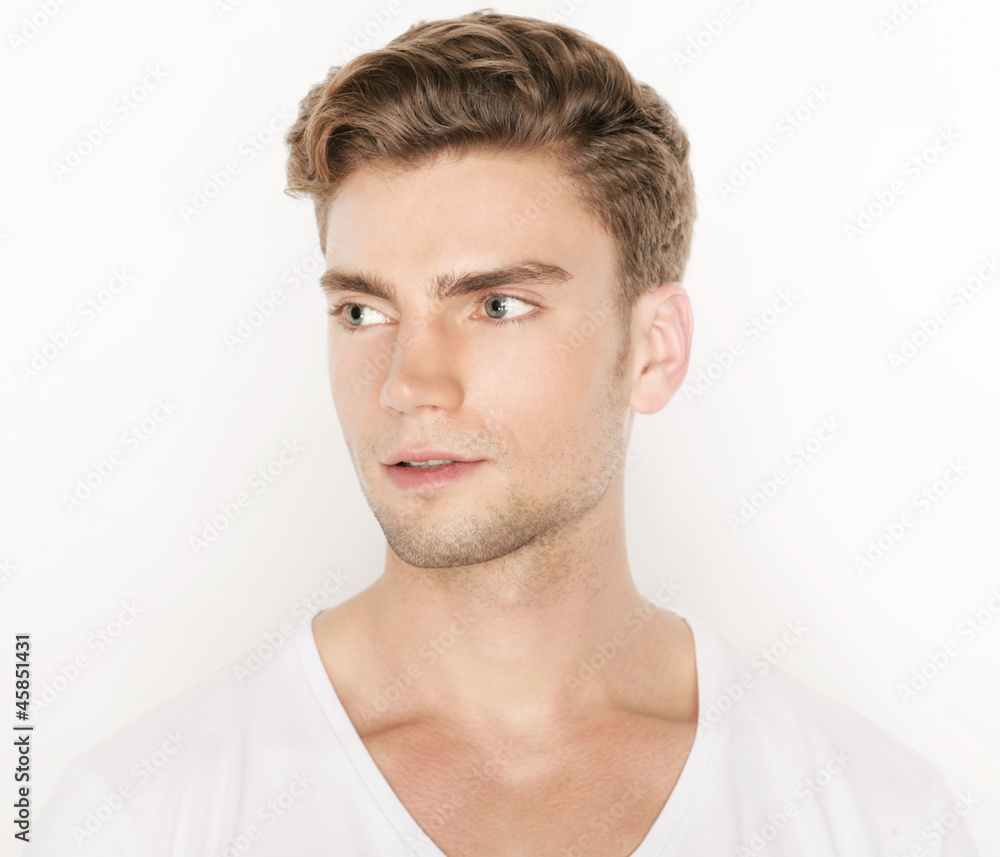 Obraz premium Ładna twarz mężczyzny