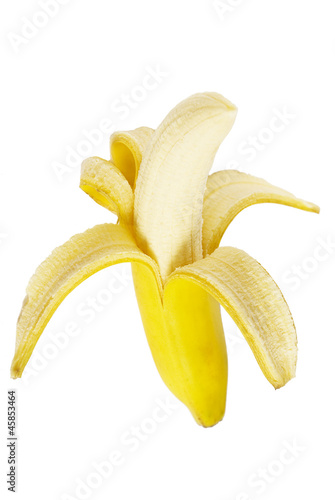 banana isolated on white background