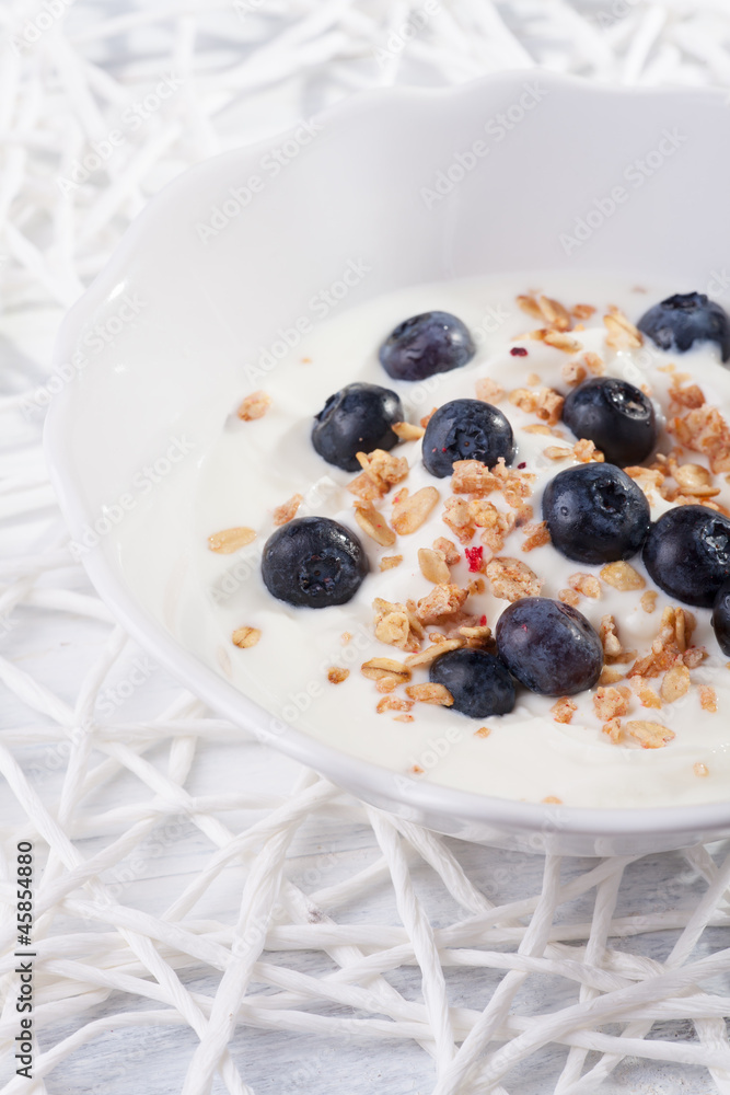 Müsli mit Joghurt Müsli mit Joghurt