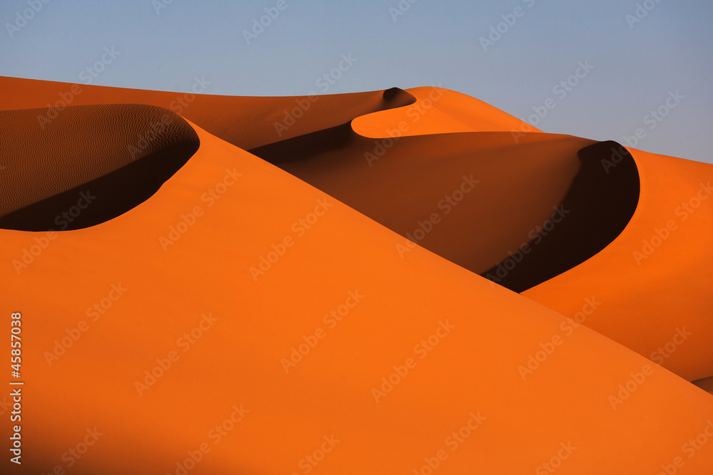 Obraz na płótnie Dunes en desert
