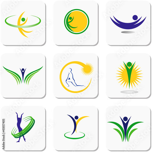 a set of pictures on gymnastics