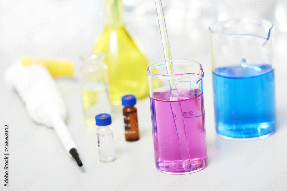 flask in chemistry pharmacy research laboratory flask in chemistry pharmacy research laboratory