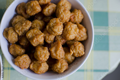 Fried fish and shrimp ball