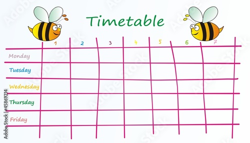 Timetable-bees
