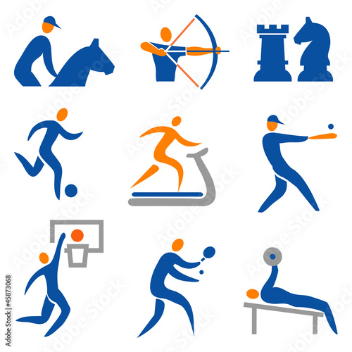 Set of sport icons