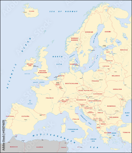 Europakarte