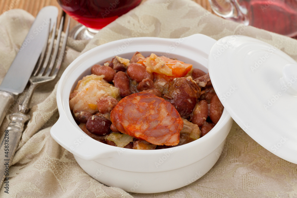feijoada in the white bowl feijoada in the white bowl