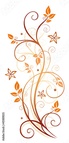 Herbst, frame, Blätter, Laub, Ranke, Herbstfarben