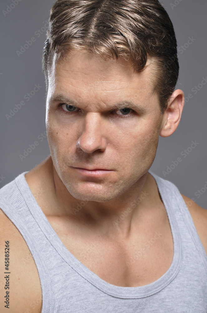 Fototapeta premium Determined man