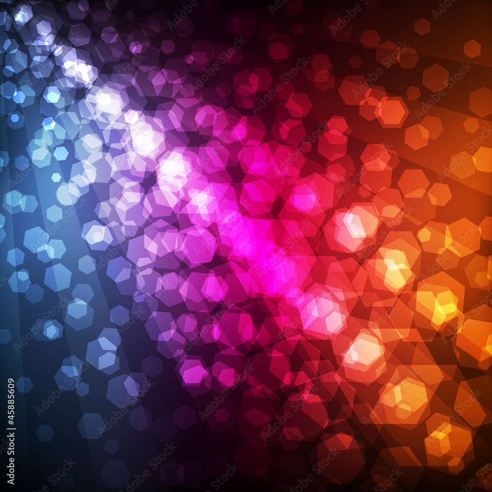 Neon abstract lines design on dark background Neon abstract lines design on dark background