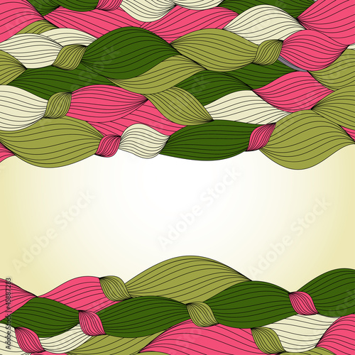 color template frame design for card and banner