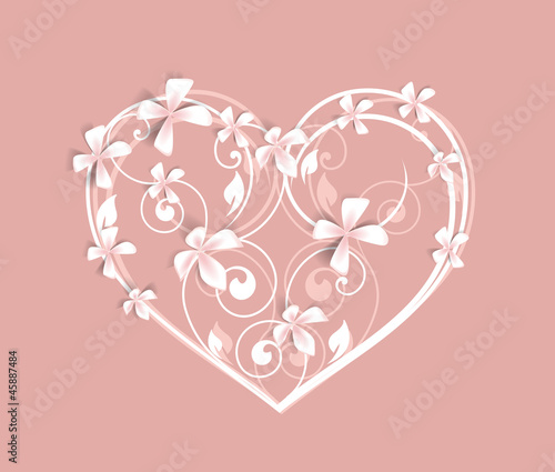 floral heart