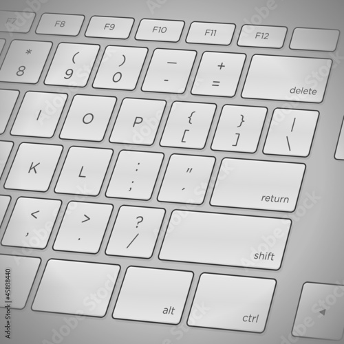 Keyboard Close Up