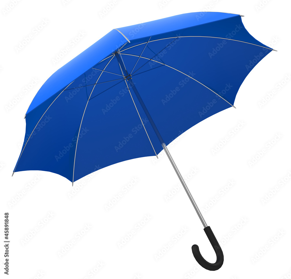 Der Regenschirm Stock Illustration | Adobe Stock