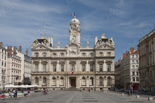 the city hall of lyon