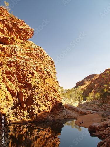 Redbank Gorge in Australia photo
