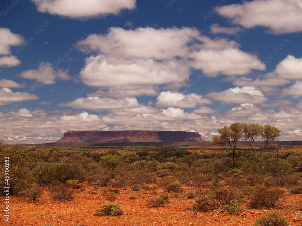 Naklejka premium Mount Conner in Australia